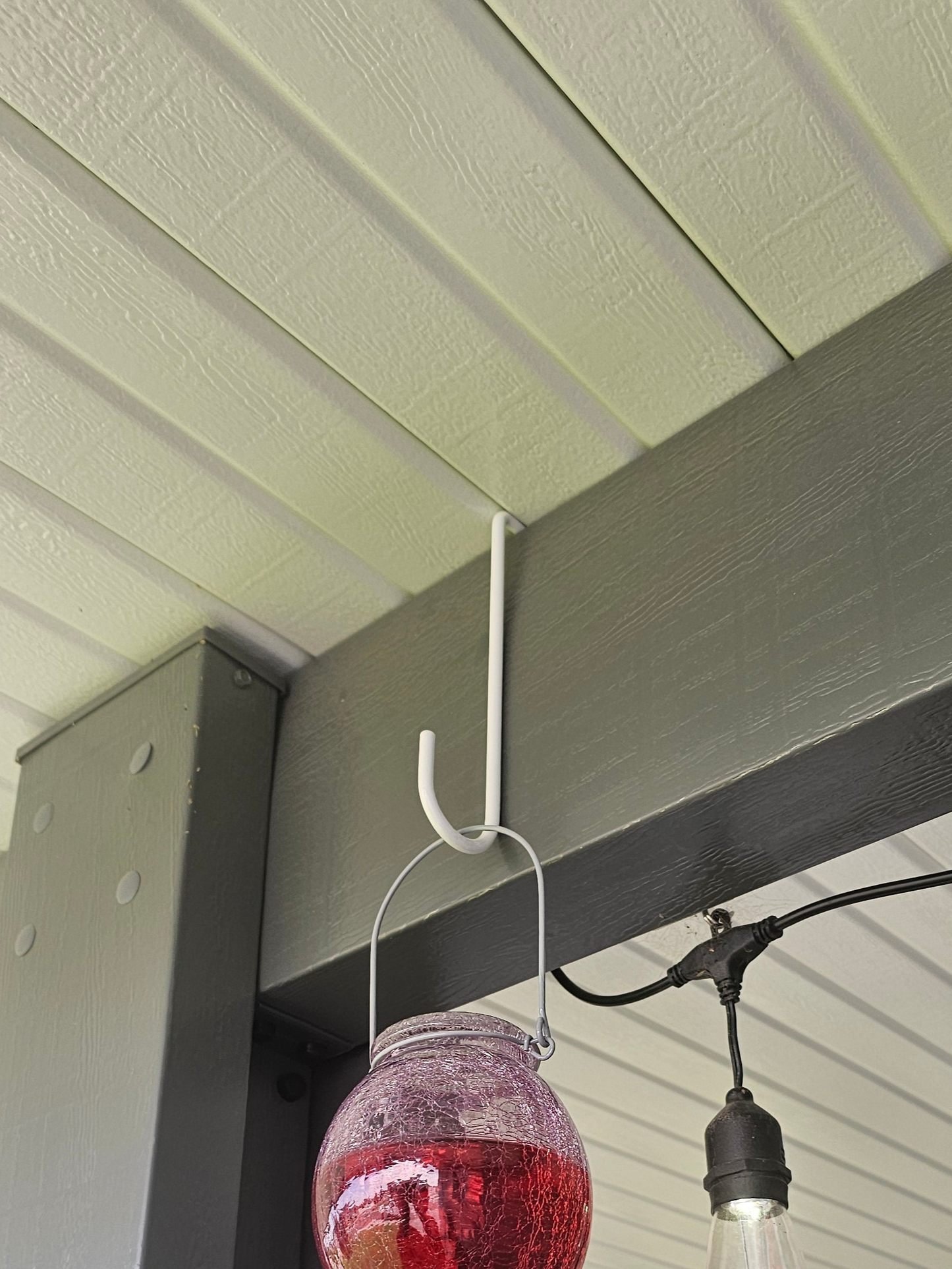 3x8 - Solid Cover Non Insulated Beam Hooks - Single Hook